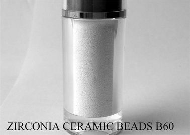उच्च कठोरता Zirconia मोती धातु पाइपिंग सफाई के लिए सिरेमिक नष्ट मीडिया B60