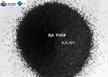 रेत बेल्ट बनाने के लिए सिंथेटिक ब्लैक एल्यूमीनियम ऑक्साइड खत्म P40 / P60 / P80 / P120