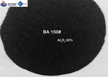 मध्यम कठोरता काला एल्यूमीनियम ऑक्साइड सैंडब्लास्टिंग F100 # - F400 # मॉडल