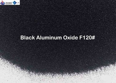 मध्यम कठोरता काला एल्यूमीनियम ऑक्साइड रेत F12 - स्टेनलेस स्टील चमकाने के लिए F240