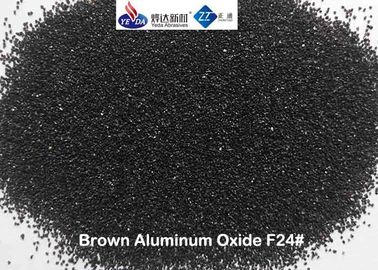तीव्र ब्लॉक ब्राउन फ्यूज्ड एल्यूमीनियम ऑक्साइड ब्लास्टिंग मीडिया F24 / F30 / F36 / F46 मॉडल