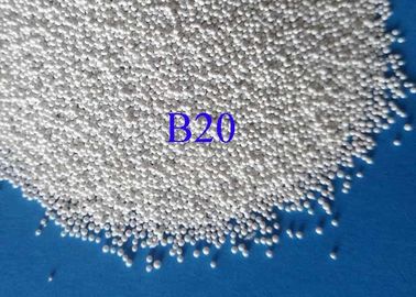 उच्च शक्ति Zirconia मोती सिरेमिक नष्ट मीडिया B20 / B30 धातु शॉट Peening के लिए