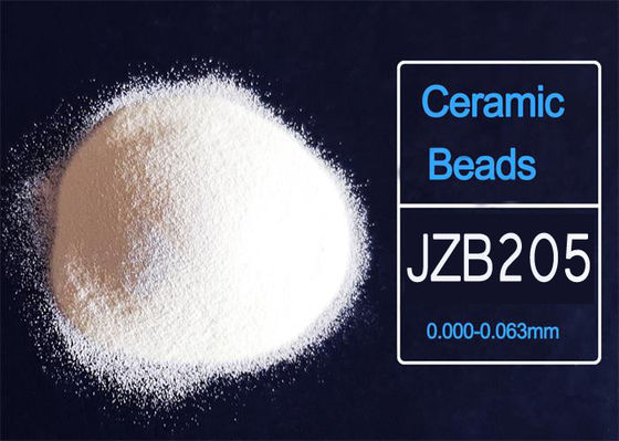 धातु सतह उपचार के लिए JZB60 JZB120 JZB205 सिरेमिक मोती सैंडब्लास्टिंग मीडिया