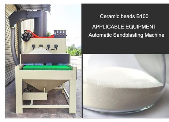स्वचालित सैंडब्लास्टिंग मशीन के लिए गोल B205 सिरेमिक मनका ब्लास्टिंग