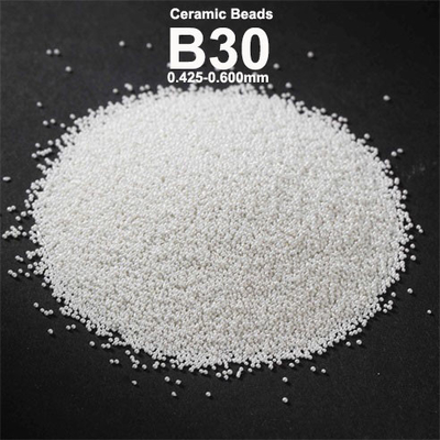 धातु की सतह के लिए B30 B205 सिरेमिक बीड ब्लास्टिंग मीडिया उच्च शक्ति खत्म करते हैं
