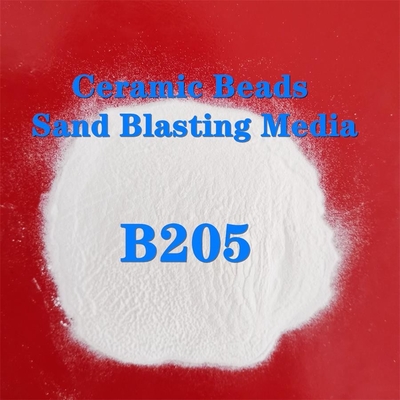 रेत सफाई पॉलिशिंग के लिए बी 205 सिरेमिक बीड ब्लास्टिंग मीडिया