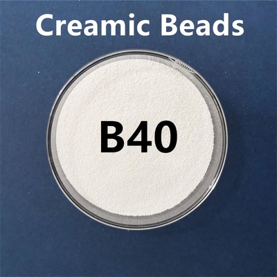 सैंडब्लास्टिंग मशीन के लिए धातु की सतह के लिए बी 40 ज़िरकोनिया सिरेमिक बीड ब्लास्टिंग मीडिया