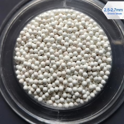 1.8 - 2.0 मिमी / 2.0 - 2.2 मिमी ज़िरकोनिया सिरेमिक बॉल्स, 1.1KN सिरेमिक पीस बॉल्स