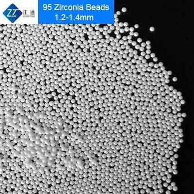 उच्च शुद्धता Zirconia पीस मोती, बैटरी सामग्री Zirconia सिरेमिक बॉल्स