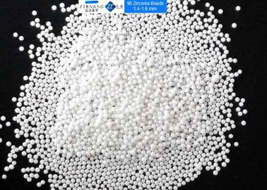 वर्णक फैलाव Zirconium ऑक्साइड गेंदों उच्च घनत्व इलेक्ट्रॉनिक सिरेमिक सामग्री