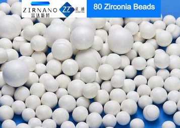 उच्च घनत्व Zirconium ऑक्साइड बॉल्स 0.6 - 2.2 मिमी आकार 5.2g / सेमी सच ग्रेविटी