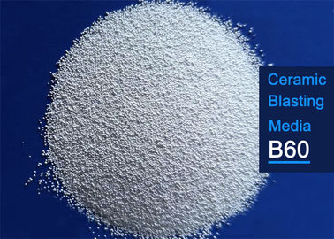 औद्योगिक एल्यूमिनियम मिश्र धातु के लिए आकार बी 60 माइक्रोबीड्स सिरेमिक बीड ब्लास्टिंग 700 एचवी कठोरता
