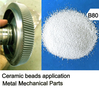 यांत्रिक भागों के लिए B80 धातु की सतह सिरेमिक ब्लास्टिंग मीडिया