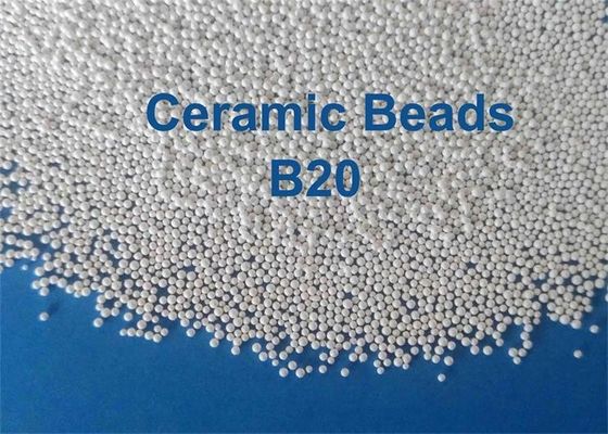 High Hardness Zirconia Ceramic  Blasting Media ZrO2 60 - 66% B20,B60,B120,B205 Surface Pretreatment Material