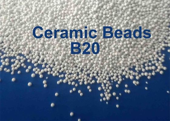 High Hardness Zirconia Ceramic  Blasting Media ZrO2 60 - 66% B20,B60,B120,B205 Surface Pretreatment Material