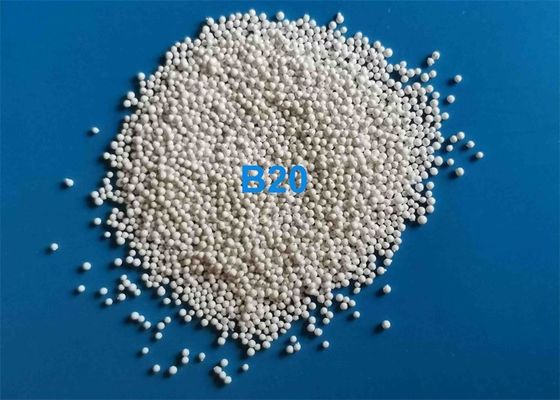 Zero Ferrous Contamination Ceramic Bead Blasting Media For Metal Surface Finish