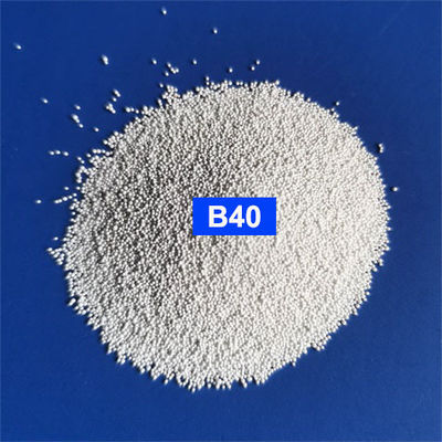 60HRC Ceramic Beads Blasting Media B20 For Glass Bottle Molds Cleaning